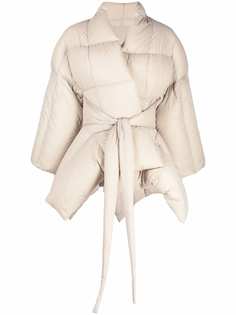 Rick Owens расклешенный пуховик Tommywing