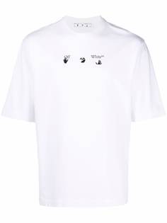 Off-White футболка с логотипом Arrows Tree