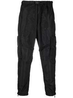 Off-White зауженные брюки карго