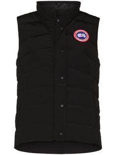 Canada Goose дутый жилет Freestyle с нашивкой-логотипом