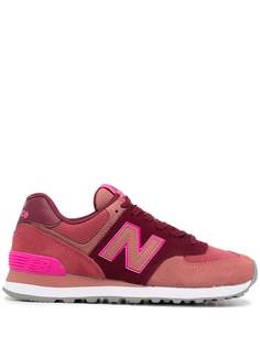 New Balance кроссовки 574 со вставками