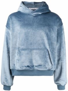 Alexander Wang велюровое худи