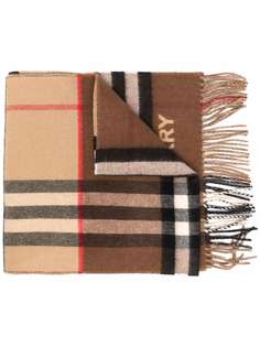 Burberry кашемировый шарф в клетку