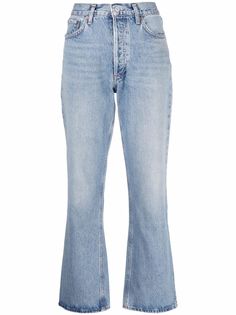 AGOLDE джинсы bootcut с завышенной талией