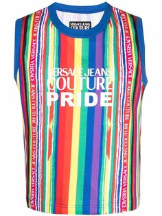 Versace Jeans Couture футболка Pride с логотипом