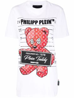 Philipp Plein футболка с принтом Teddy Bear