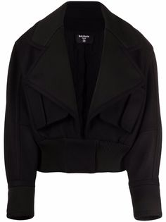 Balmain куртка оверсайз с широкими лацканами