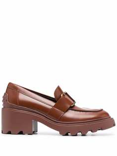Tods массивные лоферы с логотипом Tod`S