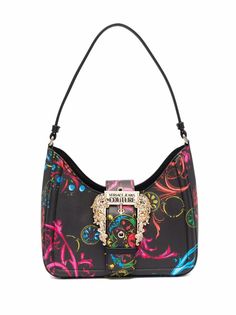 Versace Jeans Couture сумка на плечо с пряжкой и принтом
