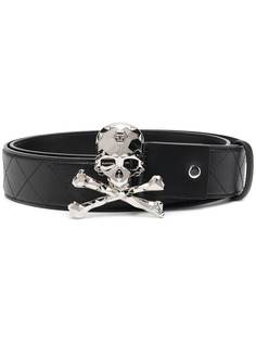 Philipp Plein ремень с пряжкой Skull