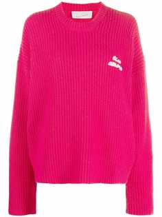 Giada Benincasa свитер с вышитым логотипом