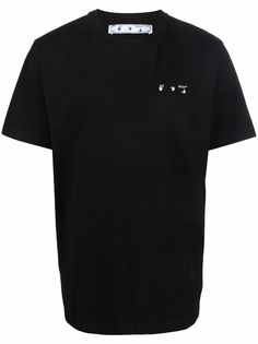 Off-White футболка с логотипом