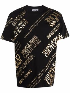 Versace Jeans Couture футболка с логотипом