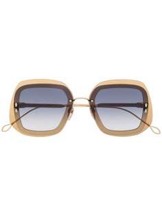 Isabel Marant Eyewear солнцезащитные очки в массивной оправе