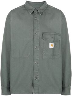Carhartt WIP куртка-рубашка Reno с нашивкой-логотипом