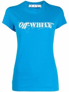 Off-White футболка с логотипом