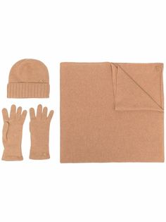 Bally "комплект из шарфа, шапки и перчаток"