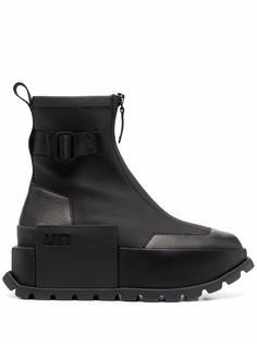 UNITED NUDE Roko zip-up ankle boots