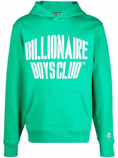 Billionaire Boys Club logo-print pullover hoodie