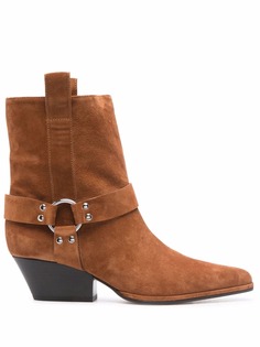 Sergio Rossi pointed-toe suede boots