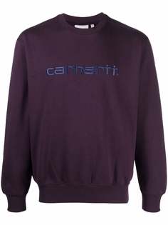Carhartt WIP logo-embroidered crew-neck sweatshirt