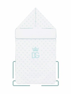 Dolce & Gabbana Kids конверт с логотипом DG