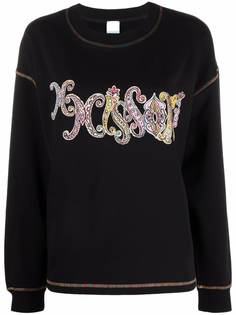 M Missoni logo long-sleeve sweatshirt