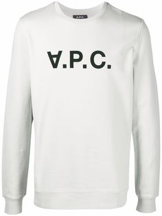 A.P.C. свитер с логотипом