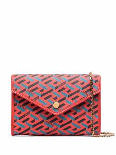 Versace сумка через плечо с узором La Greca Signature