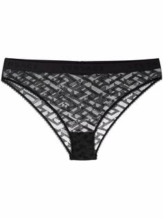Versace трусы-брифы с узором La Greca