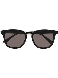 Gucci Eyewear солнцезащитные очки с полоской Web