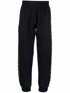 Versace спортивные брюки с принтом La Greca