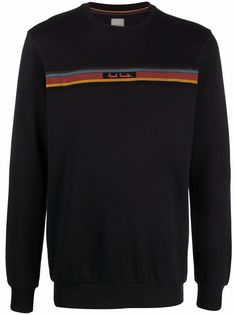 PAUL SMITH джемпер с круглым вырезом и логотипом