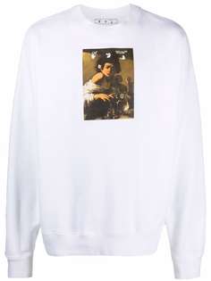 Off-White толстовка с принтом Caravaggio