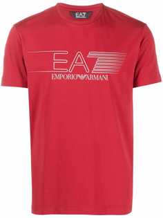 Ea7 Emporio Armani футболка с логотипом