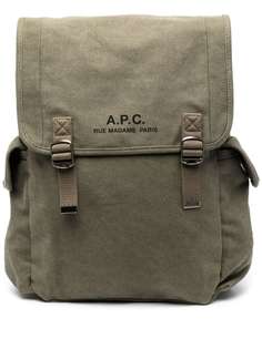 A.P.C. рюкзак из канваса