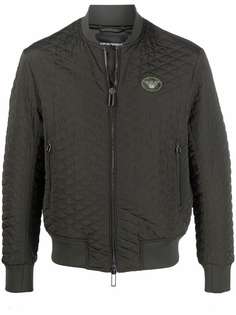 Emporio Armani стеганый бомбер