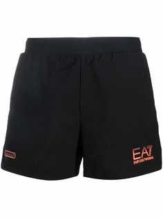 Ea7 Emporio Armani плавки-шорты с логотипом