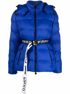 Pinko куртка с капюшоном и завязками