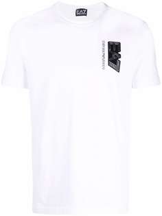 Ea7 Emporio Armani футболка с логотипом