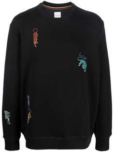 PAUL SMITH толстовка с вышивкой Tiger