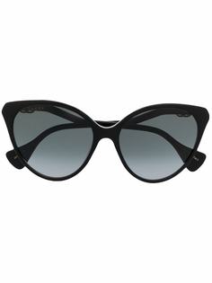 Gucci Eyewear солнцезащитные очки в оправе кошачий глаз