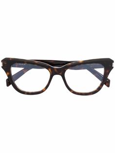 Saint Laurent Eyewear очки в оправе кошачий глаз