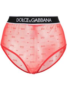 Dolce & Gabbana трусы-брифы с монограммой