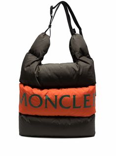 Moncler дутая сумка-тоут с логотипом