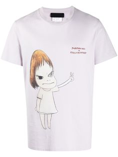 Stella McCartney футболка из коллаборации с Yoshitomo Nara