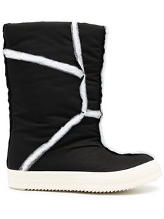 Rick Owens DRKSHDW ботинки с искусственным мехом