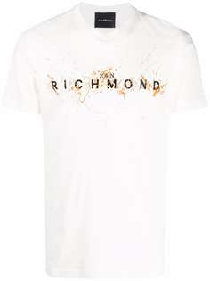 John Richmond футболка с логотипом