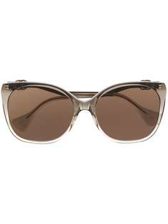 Gucci Eyewear солнцезащитные очки в оправе кошачий глаз