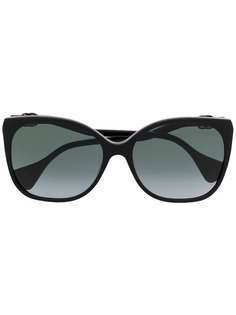 Gucci Eyewear солнцезащитные очки в квадратной оправе